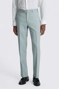 Italian Tailored Fit Aqua Tropical Trousers image