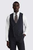 Regular Fit Navy Puppytooth Waistcoat image