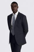 Tailored Fit Navy Puppytooth Performance Trousers image