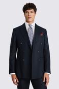Tailored Fit Navy Twill Linen Suit image