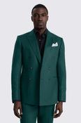 Slim Fit Emerald Twill Linen Suit image