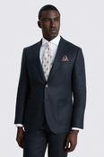 Slim Fit Navy Twill Linen Suit image
