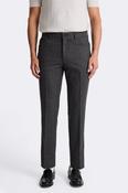 Charcoal 5 Pocket Wool Trousers image