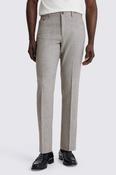 Light Grey 5 Pocket Wool Trousers  image