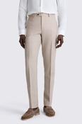 Italian Tailored Fit Neutral Trousers image
