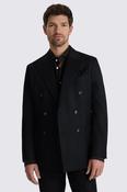 Italian Tailored Fit Black Cotton Suit image