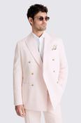 Tailored Fit Pale Pink Cotton Suit image