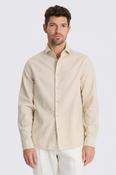 Neutral Cotton Linen Shirt image