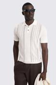 Off-White Pointelle Polo Shirt image