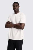 White Poppy Heavy Weight Cotton T-Shirt image