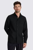 Black Tropical Wool Overshirt image