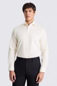 Tailored Fit Off White Stretch Shirt image