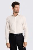 Tailored Fit Neutral Melange Shirt image
