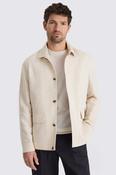 Neutral Twill Linen &amp; Cotton Field Jacket  image