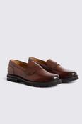 Camden Chestnut Chunky Loafers  image