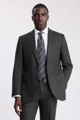 Regular Fit Charcoal Twill Suit image