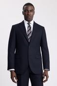 Regular Fit Charcoal Twill Trousers image