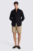 Camel Wool Pleated Shorts image
