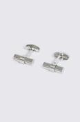 Silver Barrel Cufflinks image