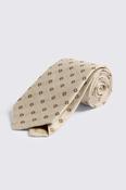 Italian Neutral, Copper &amp; Off White Medallion Tie image