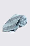 Italian Blue Texture Stripe Tie image