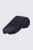 Italian Navy Silk Grenadine Tie image