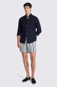 Blue Stripe Smart Swim Shorts image