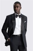 Tailored Fit Black Performance Tuxedo image