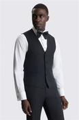 Tailored Fit Performance Black Dresswear Waistcoat image