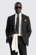 Tailored Fit Green Flannel Trouser