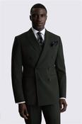 Performance Tailored Fit Dark Green Trousers image