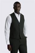 Perfomance Tailored Dark Green Waistcoat