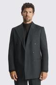 Relaxed Fit Charcoal Flannel Trousers