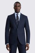 Tailored Fit Navy Flannel Suit image