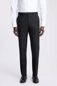 Tailored Fit Black Flannel Trouser image