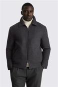 Grey Quilted Jacket