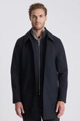 Navy Raincoat With Insert  image