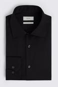 Tailored Fit Black Sateen Shirt image