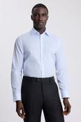 Tailored Fit Light Blue Stripe Shirt image