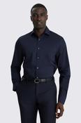 Regular Fit Dark Navy Stretch Shirt image