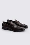 John White Downey Brown Leather Loafers image