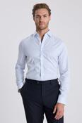 Slim Fit Sky Stripe Non Iron Shirt image
