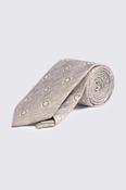 Neutral &amp; Copper Medallion Tie image