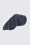 Italian Navy Paisley Tie image