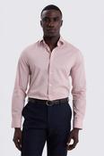 Slim Fit Dusky Pink Stretch Shirt 