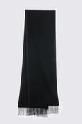 Black Pure Cashmere Scarf image