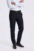 Tailored Fit Black Dress Trousers 