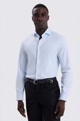 Sky Blue Cotton Jersey Shirt
