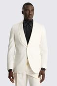 Tailored Fit Off-White Shawl Lapel Tuxedo Suit image