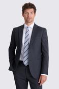 Slim Fit Charcoal Flannel Suit